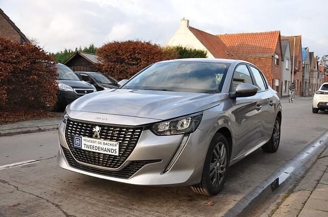 Grijs Gebruikt 2021 Peugeot 208 Active Hatchback | € 14.250 (Super prijs) - Afbeelding 1/4