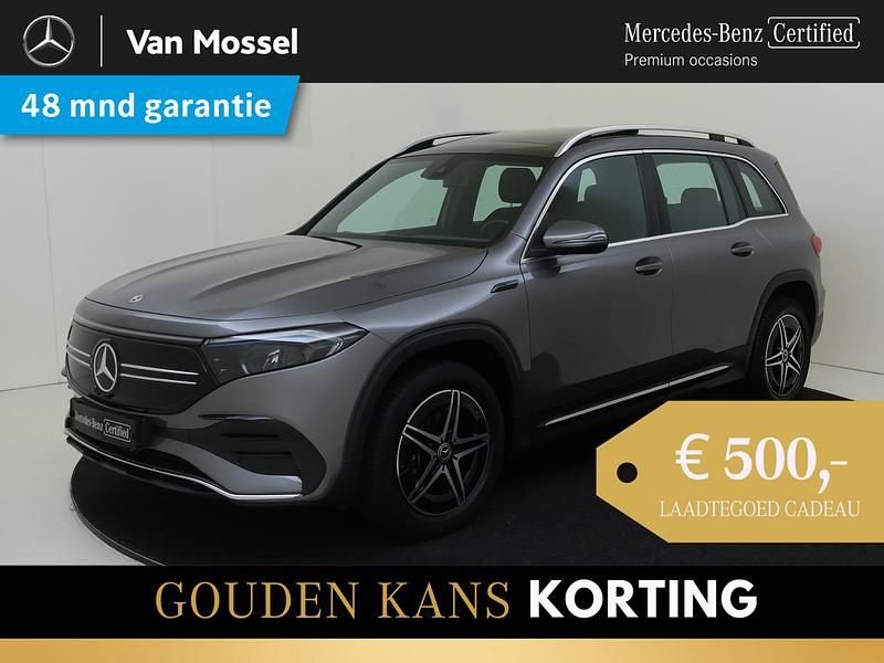 Grijs Gebruikt 2022 Mercedes EQB300 AMG line SUV | € 36.945 (Iets duurder) - Afbeelding 1/4