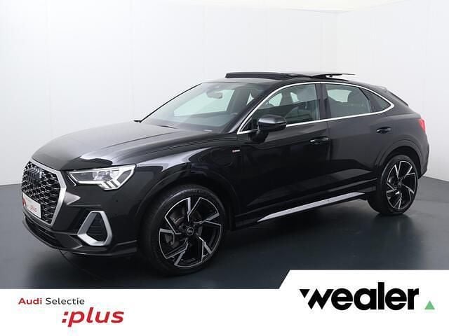 Zwart Gebruikt 2021 Audi Q3 Sportback SUV | € 38.840 (Eerlijke prijs) - Afbeelding 1/4