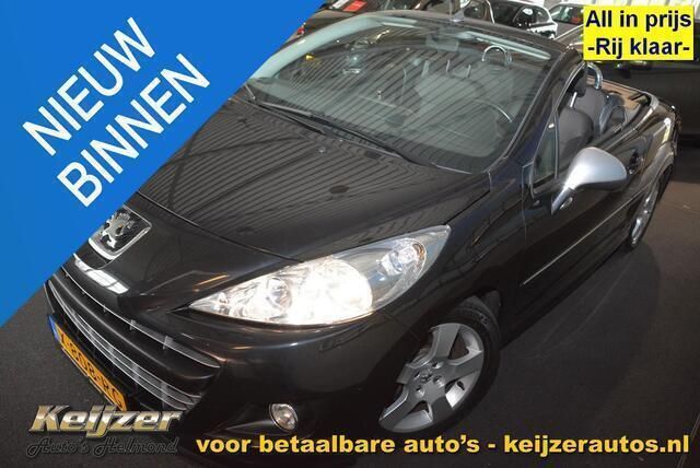 Zwart Gebruikt 2011 Peugeot 207 CC Cabriolet | € 4.950 (Eerlijke prijs) - Afbeelding 1/4