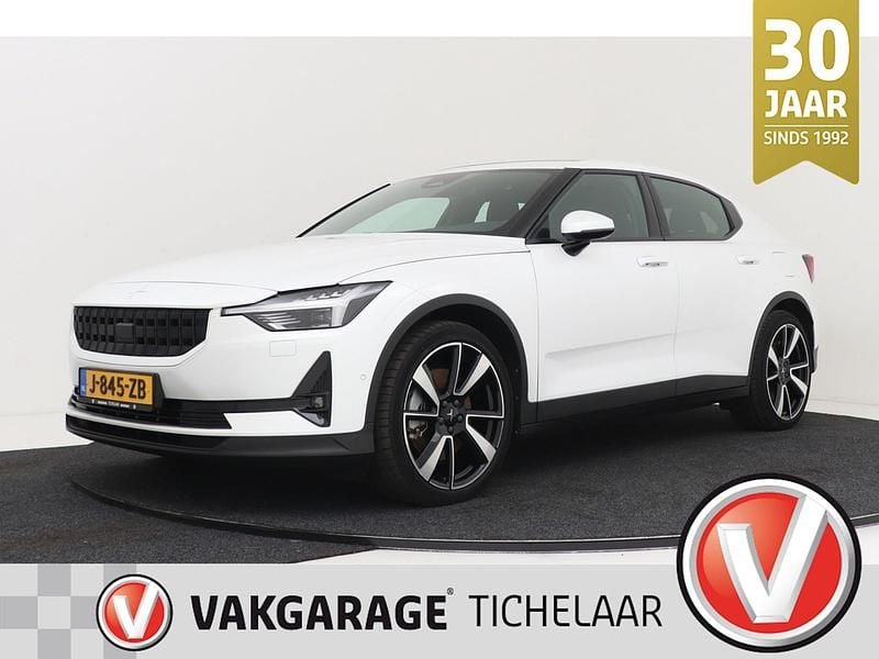 Wit Gebruikt 2020 Polestar 2 Long Range Dual motor Sedan | € 24.399 (Eerlijke prijs) - Afbeelding 1/3