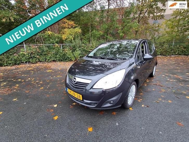 Zwart Gebruikt 2013 Opel Meriva Business MPV | € 4.499 (Eerlijke prijs) - Afbeelding 1/4