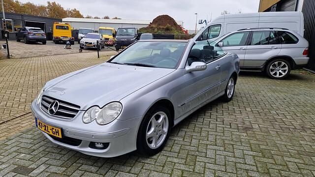 Occasion Mercedes CLK200 Avantgarde 163 PK (119 kW) 2006 Grijs (metallic) Cabriolet