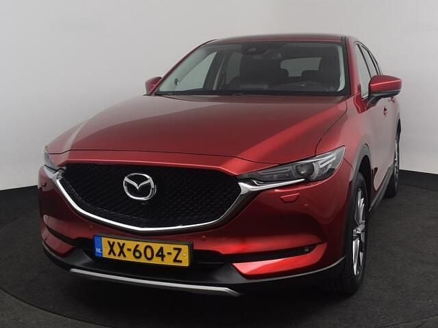 Soul red crystal (rood metallic) Gebruikt 2019 Mazda CX-5 Luxury SUV | € 25.950 (Eerlijke prijs) - Afbeelding 1/4