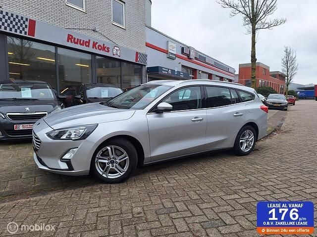 Grijs Gebruikt 2021 Ford Focus Business Edition Stationwagen | € 12.950 (Goede deal) - Afbeelding 1/4