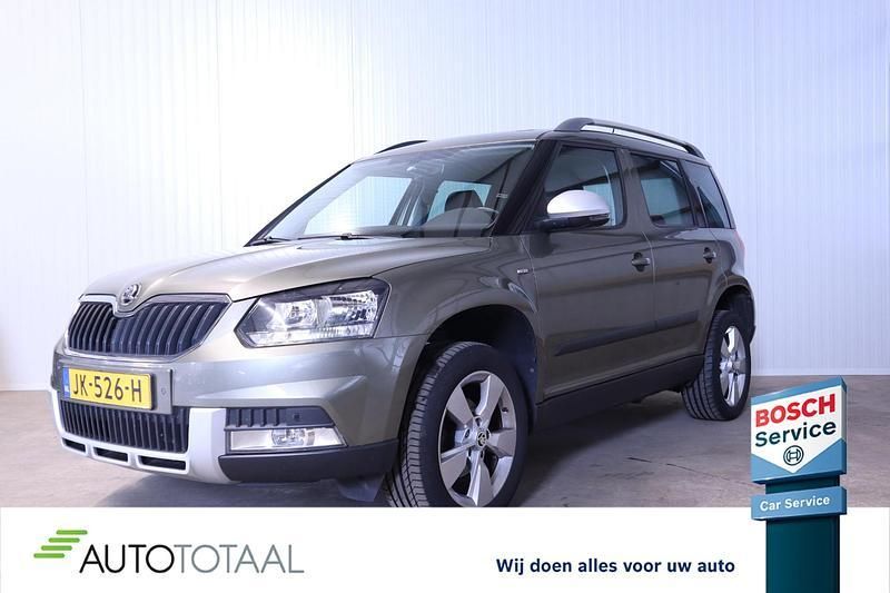 Groen Gebruikt 2016 Skoda Yeti Outdoor Joy SUV | € 17.400 (Eerlijke prijs) - Afbeelding 1/4