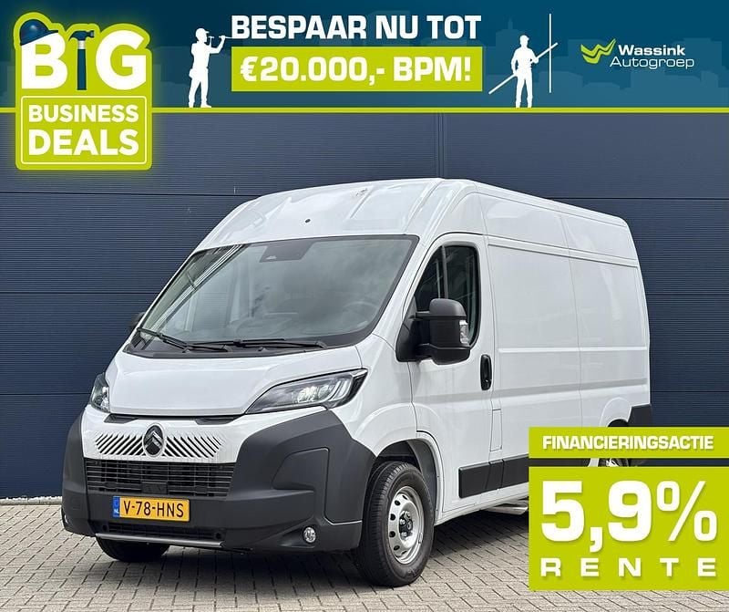 Wit Nieuw 2024 Citroën Jumper MPV | € 31.199 - Afbeelding 1/3