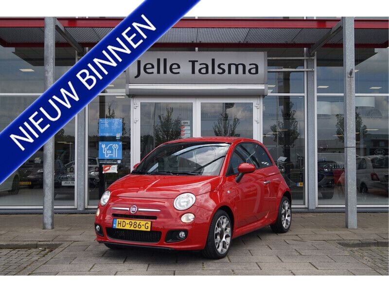 Rood Gebruikt 2015 Fiat 500S Hatchback | € 8.445 (Eerlijke prijs) - Afbeelding 1/4