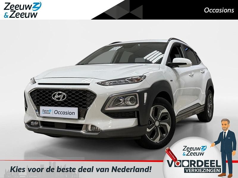 Wit Gebruikt 2021 Hyundai Kona SUV | € 20.950 (Goede deal) - Afbeelding 1/4