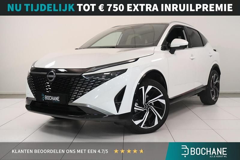 Wit Gebruikt 2025 Nissan Qashqai Tekna+ SUV | € 40.735 (Eerlijke prijs) - Afbeelding 1/4