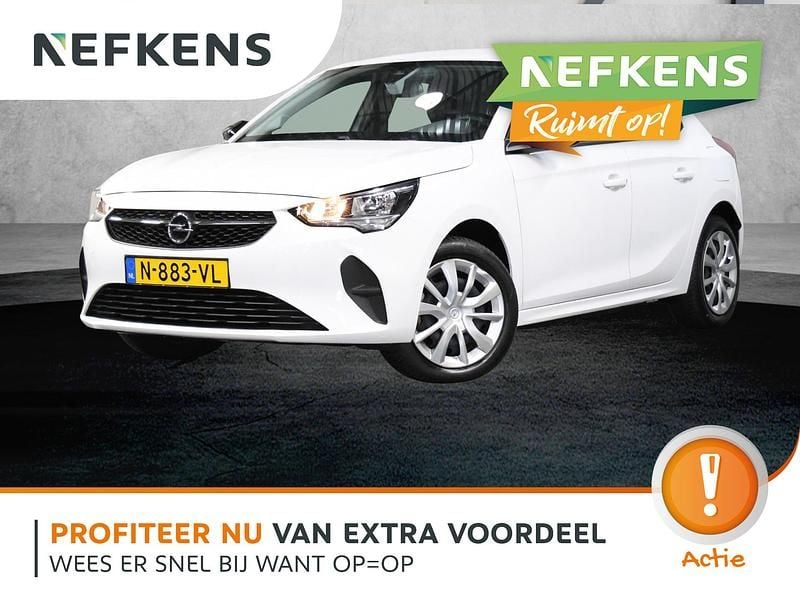 Wit Gebruikt 2021 Opel Corsa-e Edition Hatchback | € 14.725 (Goede deal) - Afbeelding 1/4