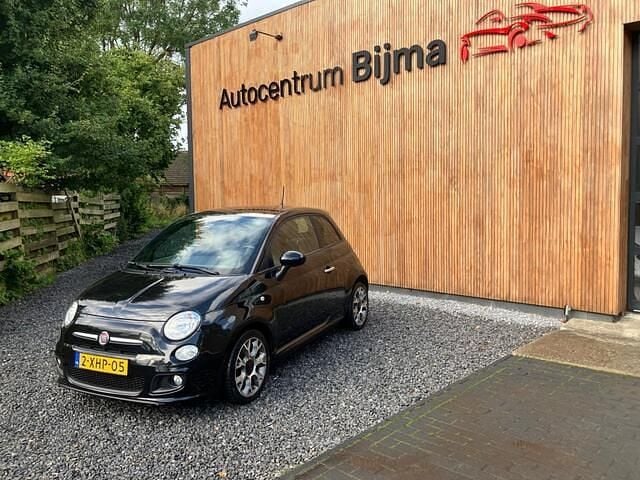 Zwart Gebruikt 2014 Fiat 500S Hatchback | € 7.650 (Eerlijke prijs) - Afbeelding 1/4