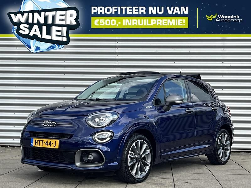 Blauw Occasion 2024 Fiat 500X Sport SUV | € 29.900 (Duur) - Afbeelding 1/4