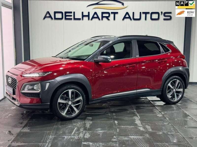 Rood Gebruikt 2020 Hyundai Kona Premium SUV | € 18.950 (Super prijs) - Afbeelding 1/4