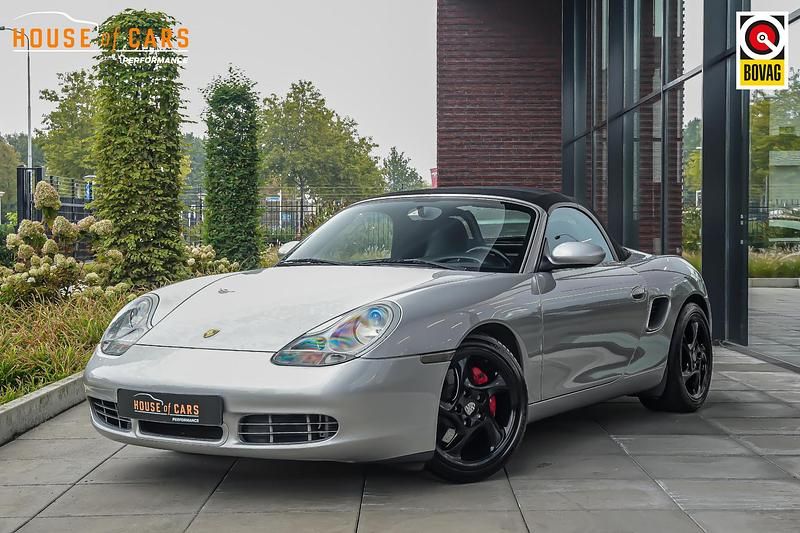 Grijs Gebruikt 2001 Porsche Boxster S Cabriolet | € 21.990 - Afbeelding 1/4