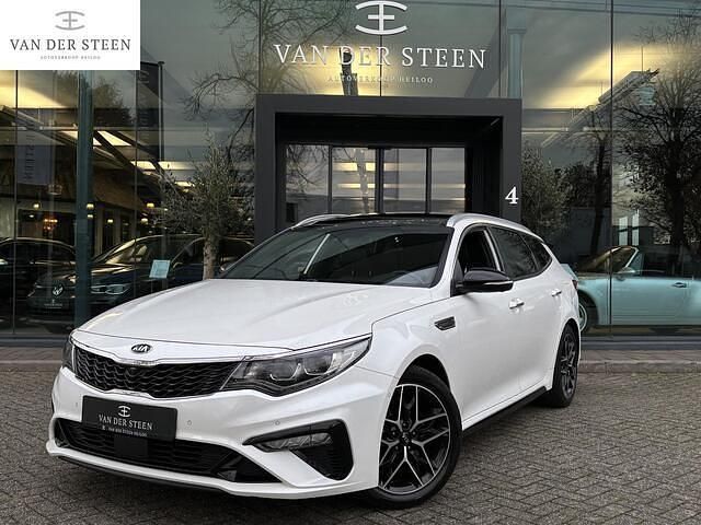 Wit Gebruikt 2019 Kia Optima GT-Line Stationwagen | € 19.950 - Afbeelding 1/4