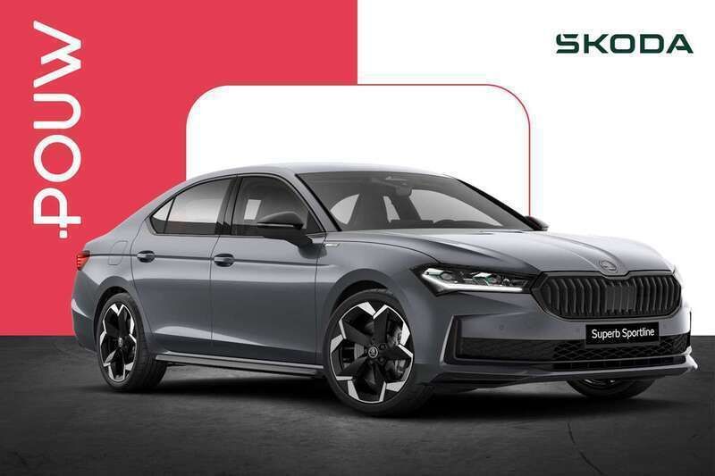 Grijs, metallic lak Nieuw 2025 Skoda Superb Business Line Stationwagen | € 51.530 (Goede deal) - Afbeelding 1/4