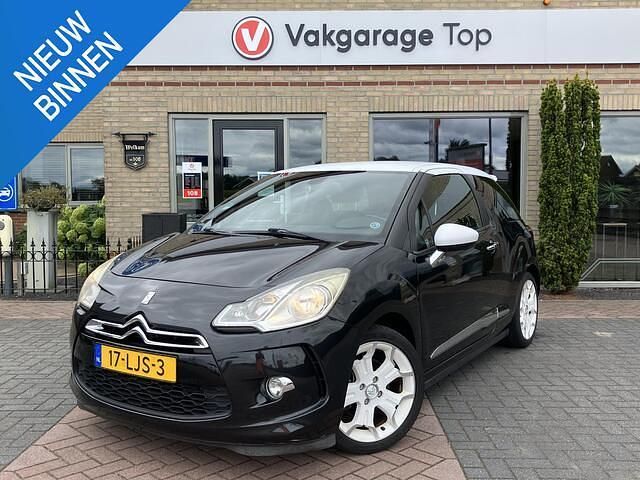Zwart Gebruikt 2010 Citroën DS3 Sport Chic Hatchback | € 5.950 - Afbeelding 1/4