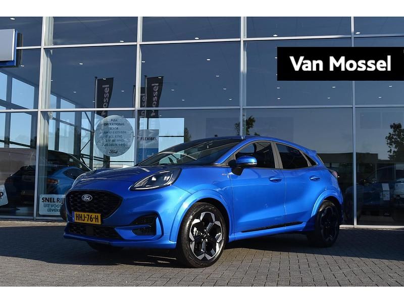 Blauw Nieuw 2025 Ford Puma Premium SUV | € 30.945 (Iets duurder) - Afbeelding 1/4