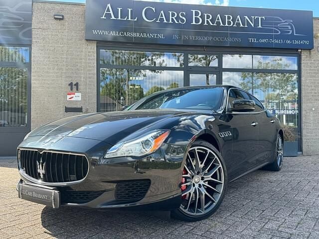 Zwart, metallic lak Gebruikt 2013 Maserati Quattroporte Sedan | € 44.950 (Goede deal) - Afbeelding 1/4