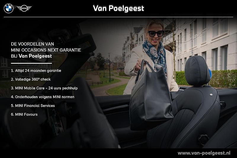 Nieuw Mini Cooper 160 kW (218 PK) 2025 Nanuq white (c6a) (licht wit) Hatchback