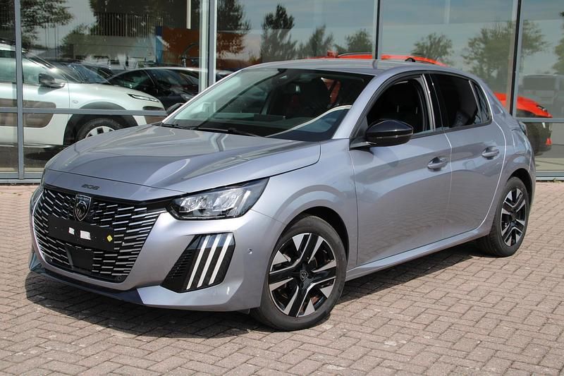 Grijs Gebruikt 2024 Peugeot 208 Allure Hatchback | € 20.650 (Eerlijke prijs) - Afbeelding 1/4