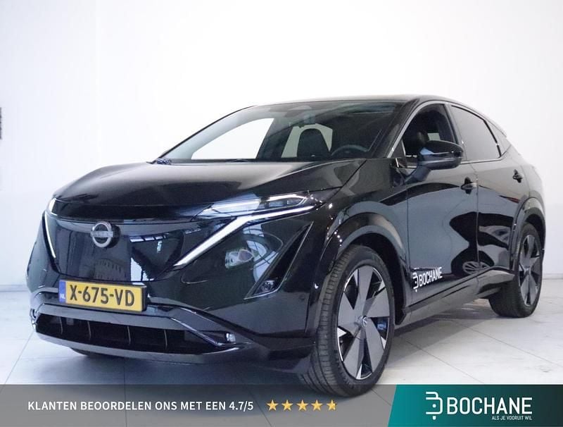 Zwart Gebruikt 2024 Nissan Ariya Evolve SUV | € 36.695 (Eerlijke prijs) - Afbeelding 1/4