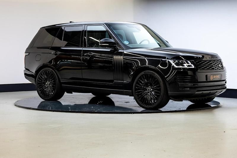 Zwart Gebruikt 2019 Land Rover Range Rover Autobiography SUV | € 61.950 - Afbeelding 1/4