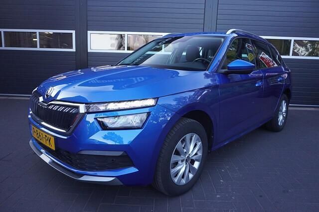 Blauw Gebruikt 2021 Skoda Kamiq Style SUV | € 21.500 (Goede deal) - Afbeelding 1/4