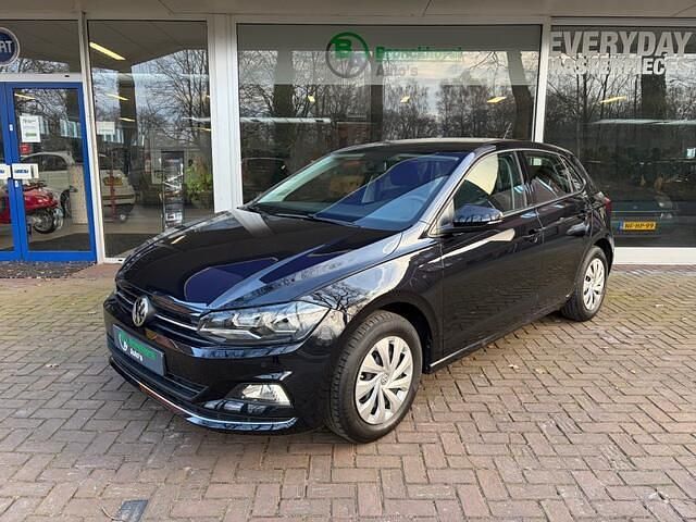 Zwart Occasion 2019 VW Polo Comfortline Hatchback | € 12.950 (Goede deal) - Afbeelding 1/4