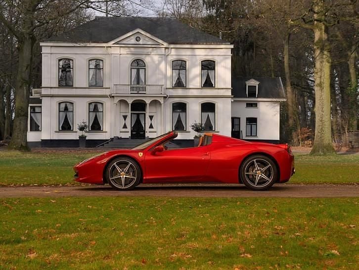 Occasion Ferrari 458 566 PK (416 kW) 2014 Rood Cabriolet