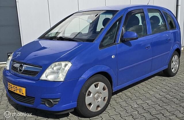 Blauw Gebruikt 2006 Opel Meriva Cosmo MPV | € 1.050 (Eerlijke prijs) - Afbeelding 1/4