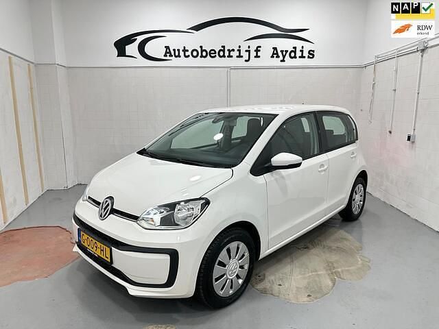 Wit Gebruikt 2019 VW up! move up! Hatchback | € 6.999 (Super prijs) - Afbeelding 1/4