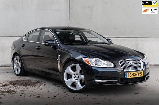 Zwart Gebruikt 2008 Jaguar XF Supercharged Sedan | € 11.950 (Eerlijke prijs) - Afbeelding 1/4