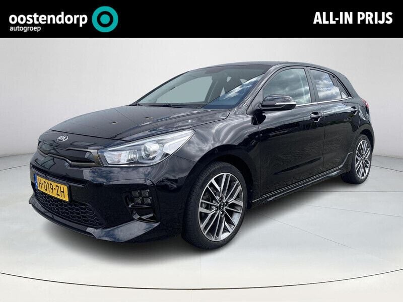 Zwart Gebruikt 2020 Kia Rio GT-Line Hatchback | € 17.850 (Eerlijke prijs) - Afbeelding 1/4