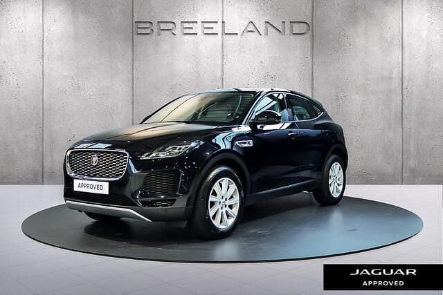Farallon pearl black (zwart metallic)light oyster Gebruikt 2021 Jaguar E-Pace S SUV | € 31.900 (Super prijs) - Afbeelding 1/4