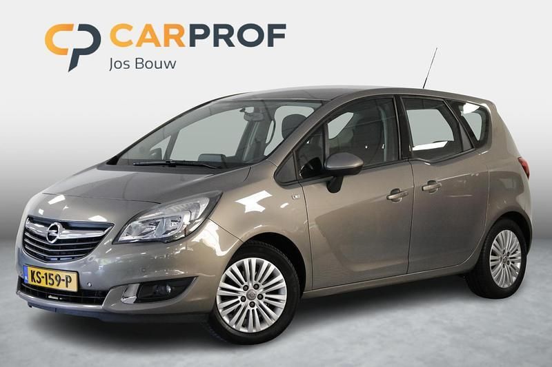 Bruin Gebruikt 2014 Opel Meriva Cosmo MPV | € 6.975 (Eerlijke prijs) - Afbeelding 1/4