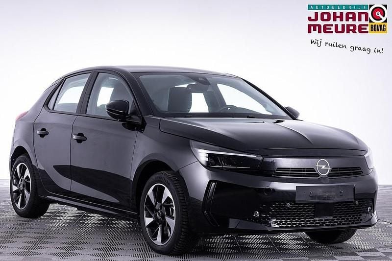 Zwart Gebruikt 2023 Opel Corsa-e Edition Hatchback | € 19.900 (Eerlijke prijs) - Afbeelding 1/4
