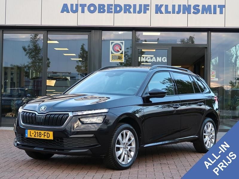 Zwart Gebruikt 2021 Skoda Kamiq Business Line SUV | € 21.350 (Eerlijke prijs) - Afbeelding 1/4