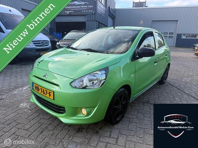 Groen Gebruikt 2013 Mitsubishi Space Star Hatchback | € 3.250 (Eerlijke prijs) - Afbeelding 1/4
