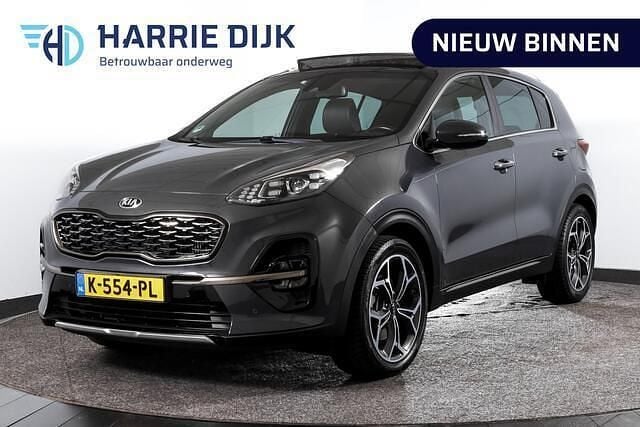 Grijs Gebruikt 2019 Kia Sportage GT-Line SUV | € 22.495 (Eerlijke prijs) - Afbeelding 1/4