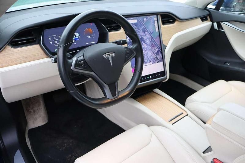 Occasion Tesla Model S 350 kW (476 PK) 2018 Blauw Hatchback