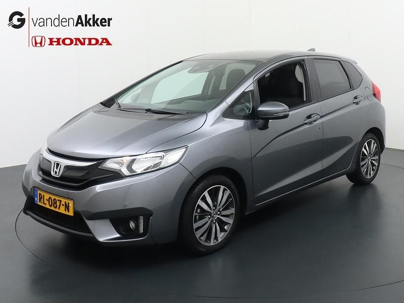 Grijs (metallic) Occasion 2018 Honda Jazz Elegance Plus Hatchback | € 16.450 (Eerlijke prijs) - Afbeelding 1/4