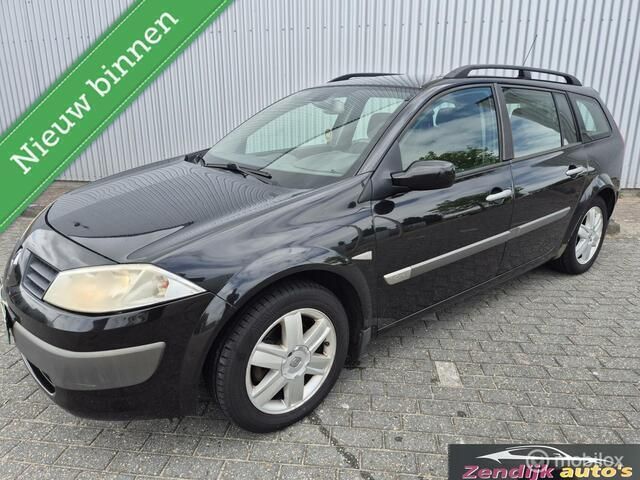 Zwart Occasion 2005 Renault Mégane GrandTour Luxe Stationwagen | € 999 - Afbeelding 1/4