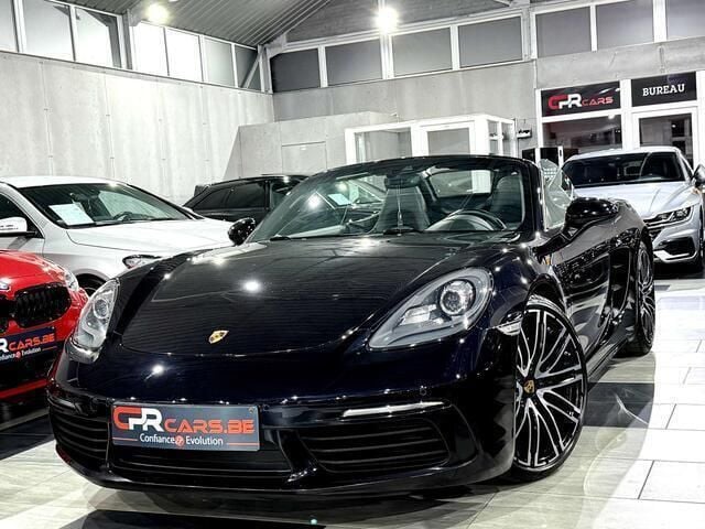 Occasion Porsche 718 Boxster Sport 2017 Zwart Cabriolet