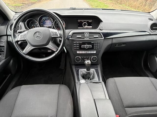 Occasion Mercedes C180 Elegance 120 PK (88 kW) 2014 Zwart Stationwagen