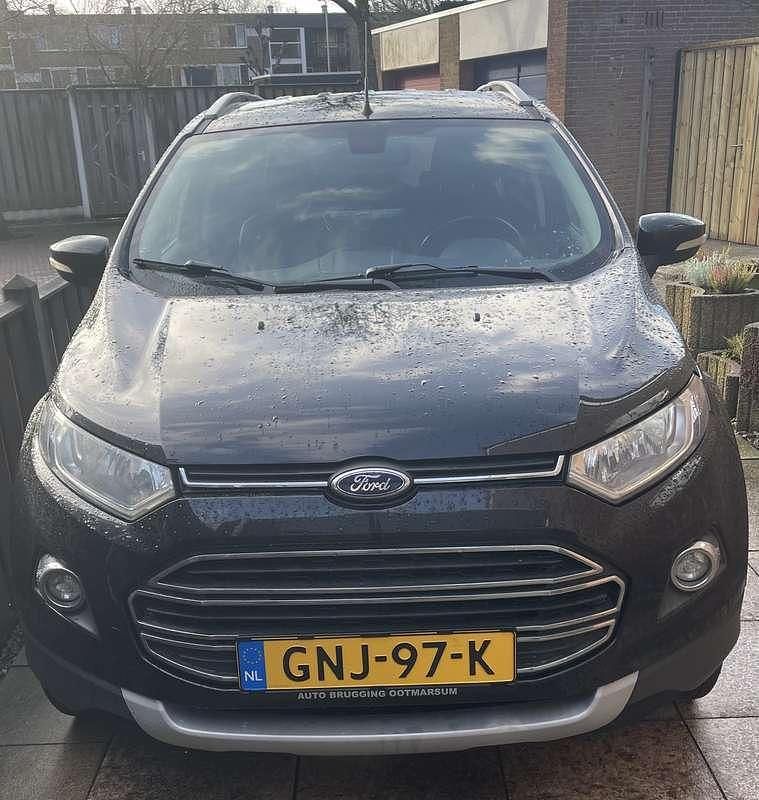 Zwart Gebruikt 2015 Ford Ecosport Titanium SUV | € 6.850 (Super prijs) - Afbeelding 1/4