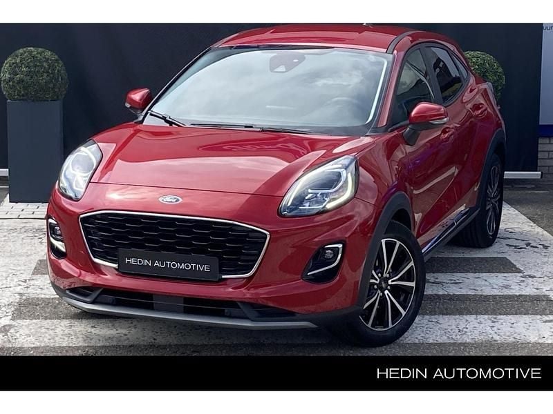 Rood Gebruikt 2022 Ford Puma Gen-E Titanium SUV | € 20.945 (Goede deal) - Afbeelding 1/3