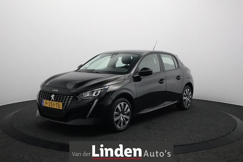 Zwart Gebruikt 2020 Peugeot 208 Active Hatchback | € 13.845 (Eerlijke prijs) - Afbeelding 1/4