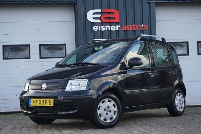 Zwart Gebruikt 2012 Fiat Panda Classica Hatchback | € 3.949 (Goede deal) - Afbeelding 1/4